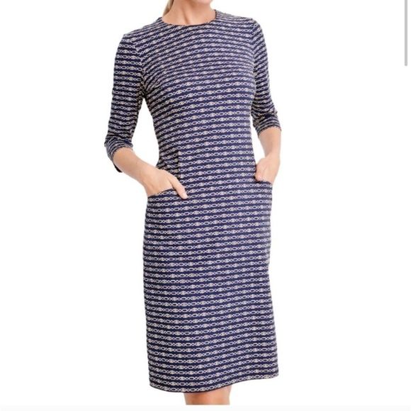 J.McLaughlin Carriage Chain Dress - Size L - Catalina Cloth - Picture 3 of 11